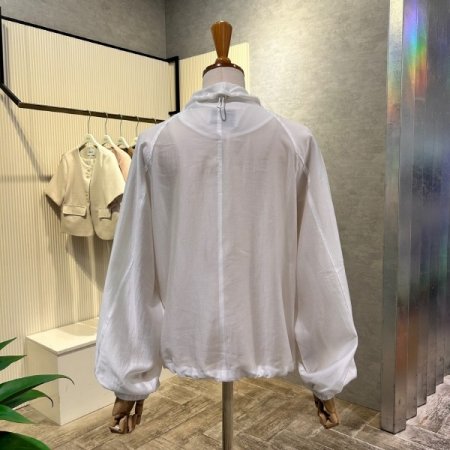 스트링 포켓 집업 점퍼