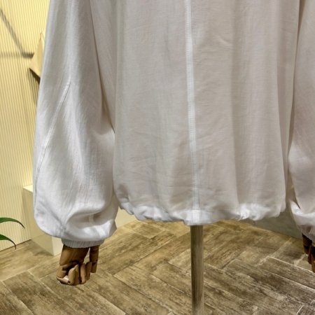 스트링 포켓 집업 점퍼