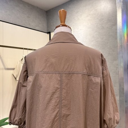 스트링 포켓 집업 점퍼