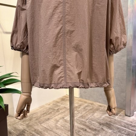 스트링 포켓 집업 점퍼