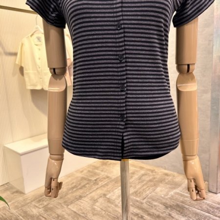 레이어드 배색 티셔츠