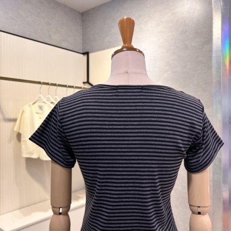 레이어드 배색 티셔츠