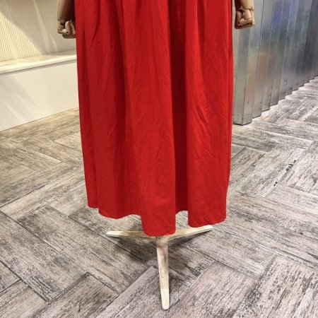 셔링 밴딩 라운드 원피스