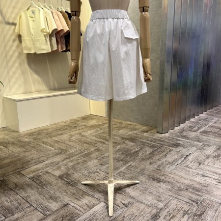 ab.f.z 원턱 백 밴딩 반바지