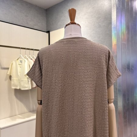 나그랑 캡 소매 박시 원피스