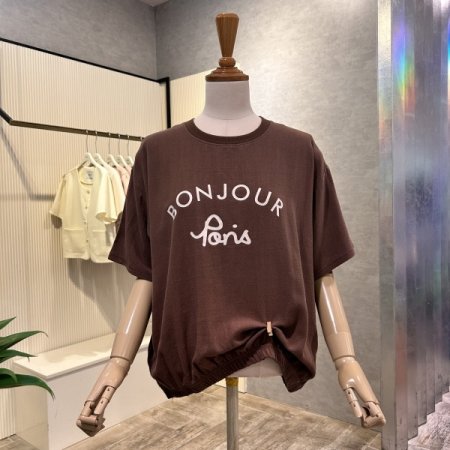 마혼방 밴딩 레터링 티셔츠