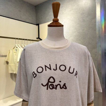 마혼방 밴딩 레터링 티셔츠