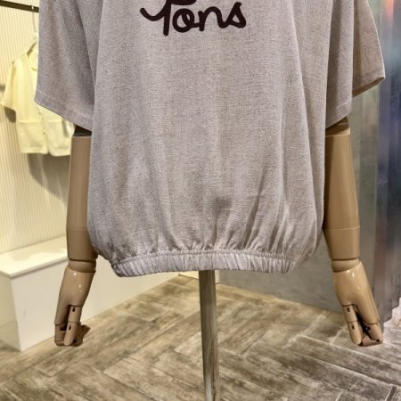 마혼방 밴딩 레터링 티셔츠