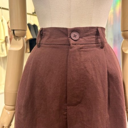 마혼방 백 밴딩 반바지