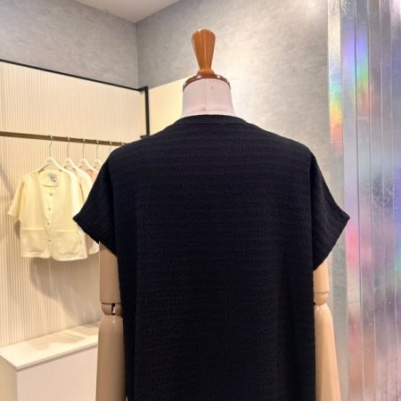 나그랑 캡소매 라운드 롱 원피스