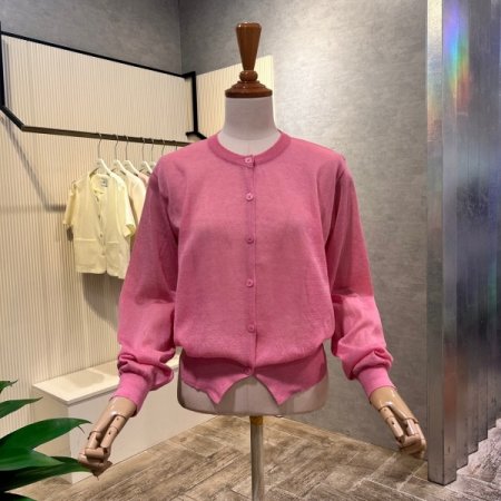 시스루 라운드 가디건