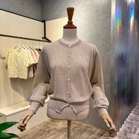 시스루 라운드 가디건