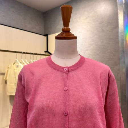 시스루 라운드 가디건