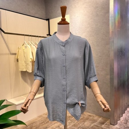 나그랑 차이나 블라우스