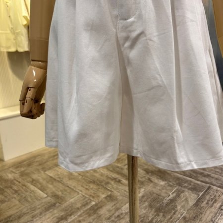 투턱 백밴딩 면 반바지