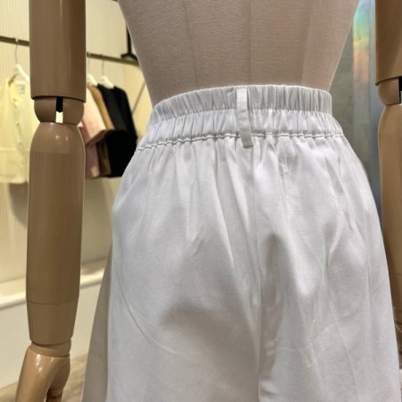 투턱 백밴딩 면 반바지