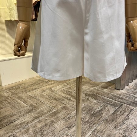 투턱 백밴딩 면 반바지