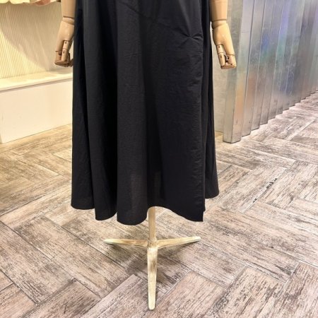 나그랑 캡소매 백밴딩 원피스