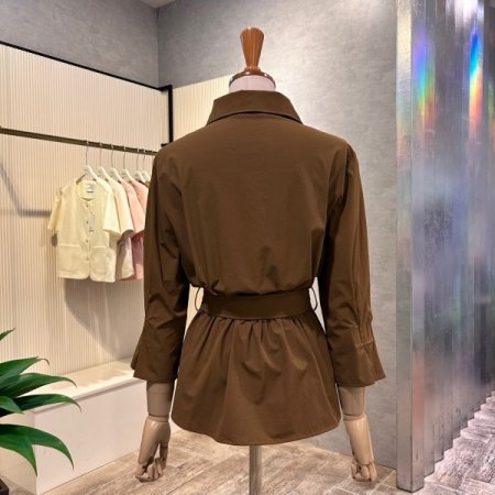 백밴딩 카라 셋업 자켓