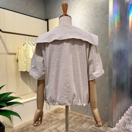 세일러 카라 스트링 블라우스