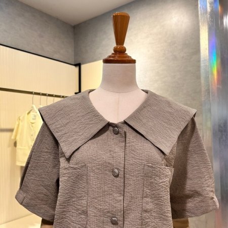 세일러 카라 블라우스