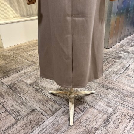 H라인 뒤트임 롱 스커트