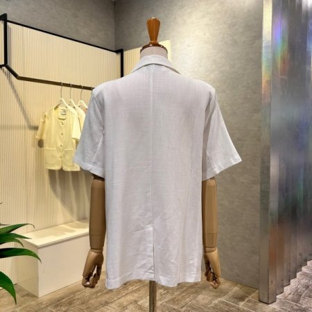 마혼방 카라 반팔 자켓