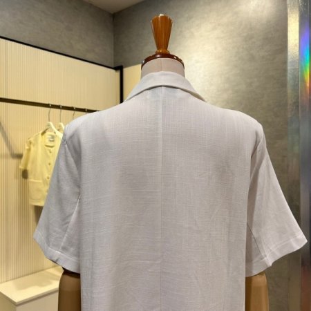 마혼방 카라 반팔 자켓