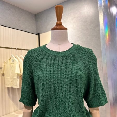 라운드 컬러 니트