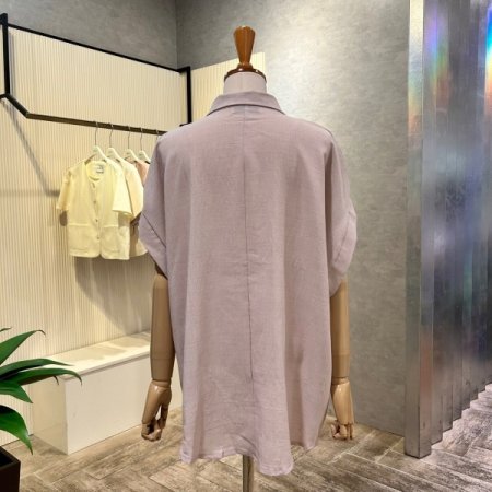 나그랑 플리츠 언발 블라우스