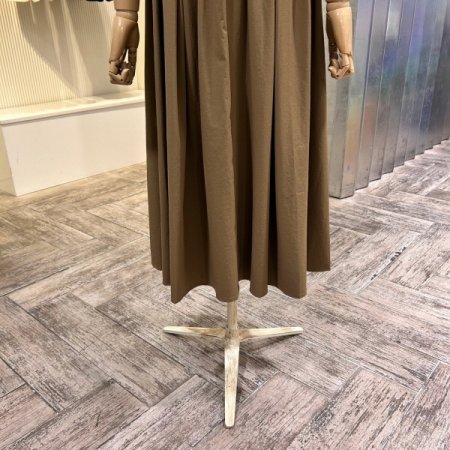 밴딩 스트랩 집업 원피스