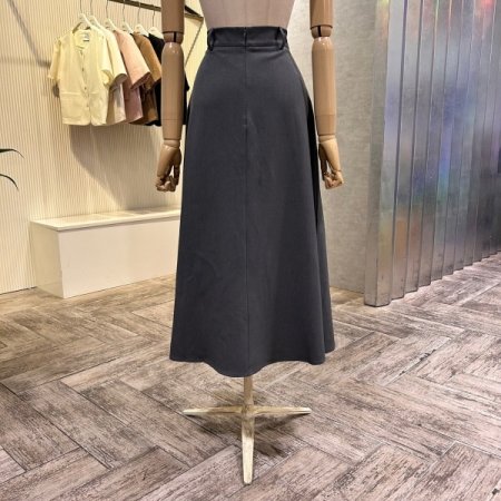 베이직 A라인 롱 스커트