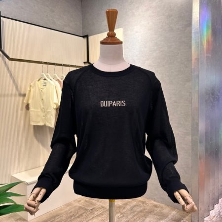 레터링 심플 니트