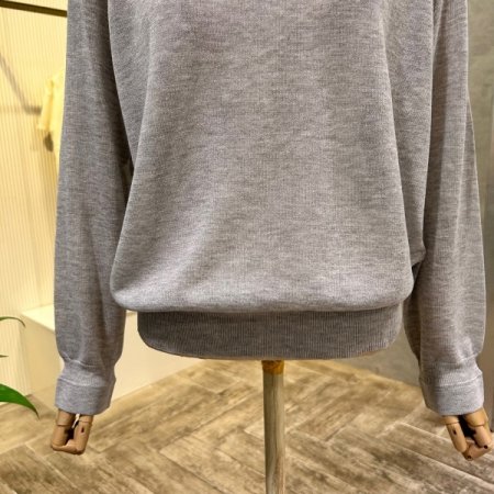 레터링 심플 니트