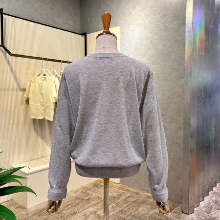 레터링 심플 니트