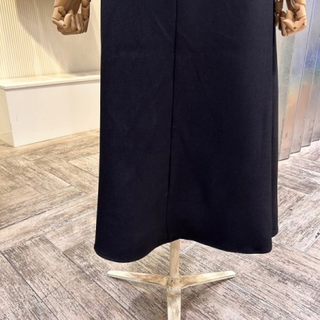 플레어 라인 롱 스커트