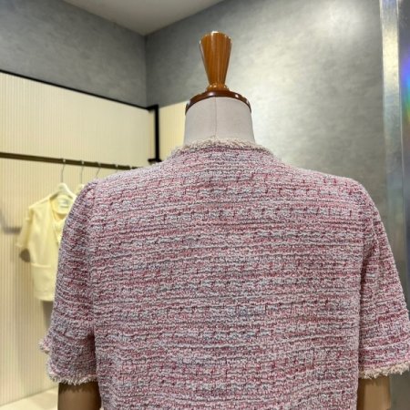 트위드 크롭 자켓