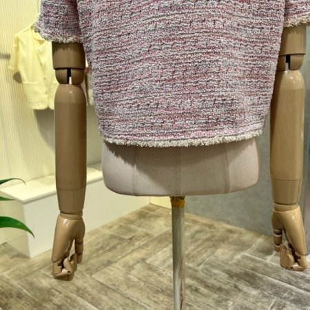 트위드 크롭 자켓