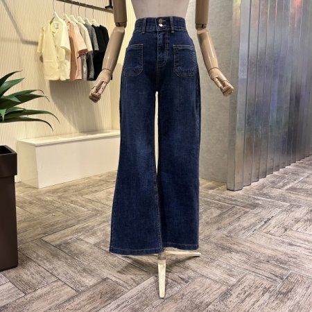 속밴딩 포켓 부츠컷 데님 팬츠