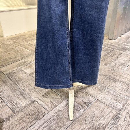 속밴딩 포켓 부츠컷 데님 팬츠