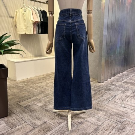 속밴딩 포켓 부츠컷 데님 팬츠