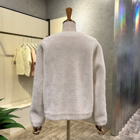 페이크 라운드 퍼 자켓