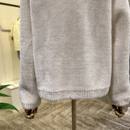 페이크 라운드 퍼 자켓