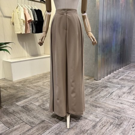 투턱 와이드 팬츠