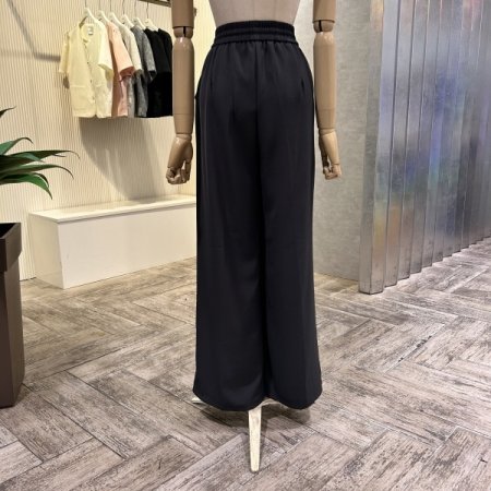 밴딩 스트랩 와이드 팬츠