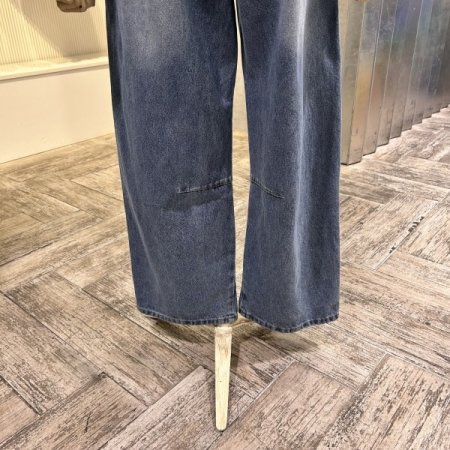 사이드 포켓 라인 데님 팬츠