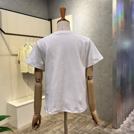 레터링 기모 반팔 티셔츠