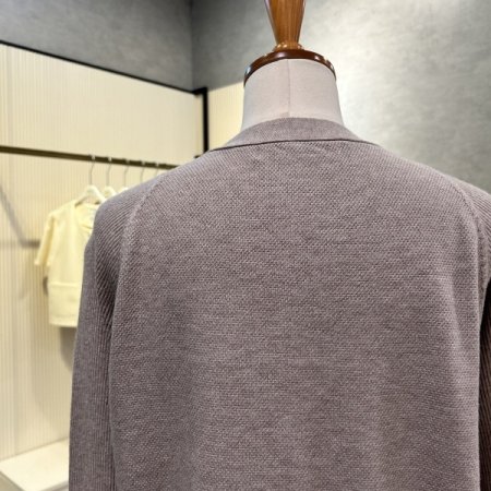 빈티지 V넥 단추 가디건