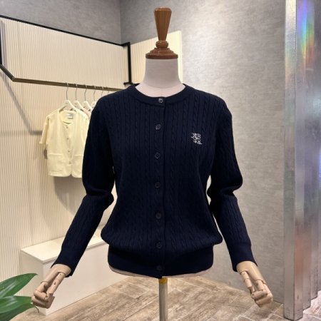 꽈배기 단추 가디건