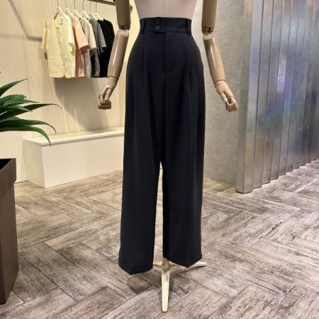 투턱 와이드 정장 팬츠